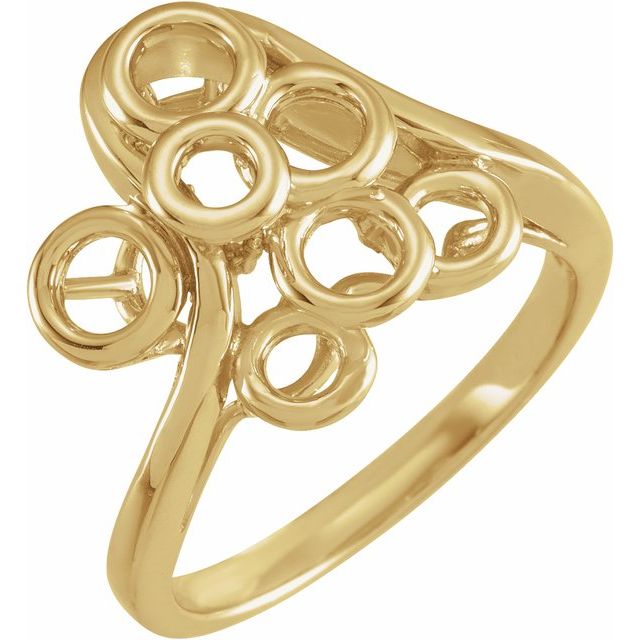 Mabel Yellow Gold Engagement Ring