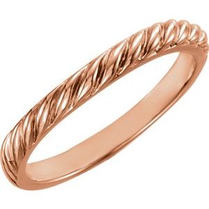 Madilyn Rose Gold Wedding Ring