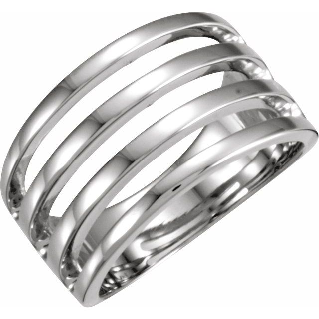Madeleine White Gold Ring