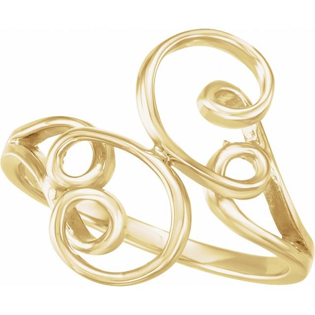 Milah Yellow Gold Ring