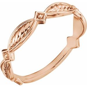 Malika Rose Gold Ring