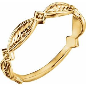 Malika Yellow Gold Ring