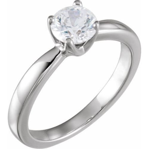 Maryanne Natural 4 Prong Solitaire Diamond Ring
