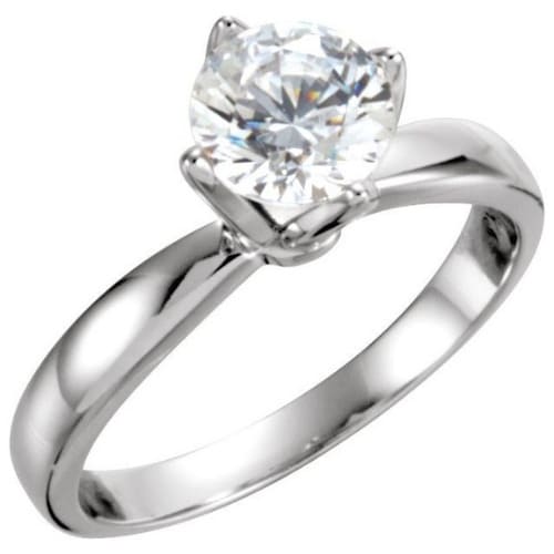 Mattea Lab Grown 4 Prong Solitaire Diamond Ring
