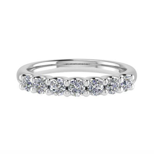 Diota 0.25 - 1.25 Carat Lab Grown 4 Prong 7 Stone Diamond Ring