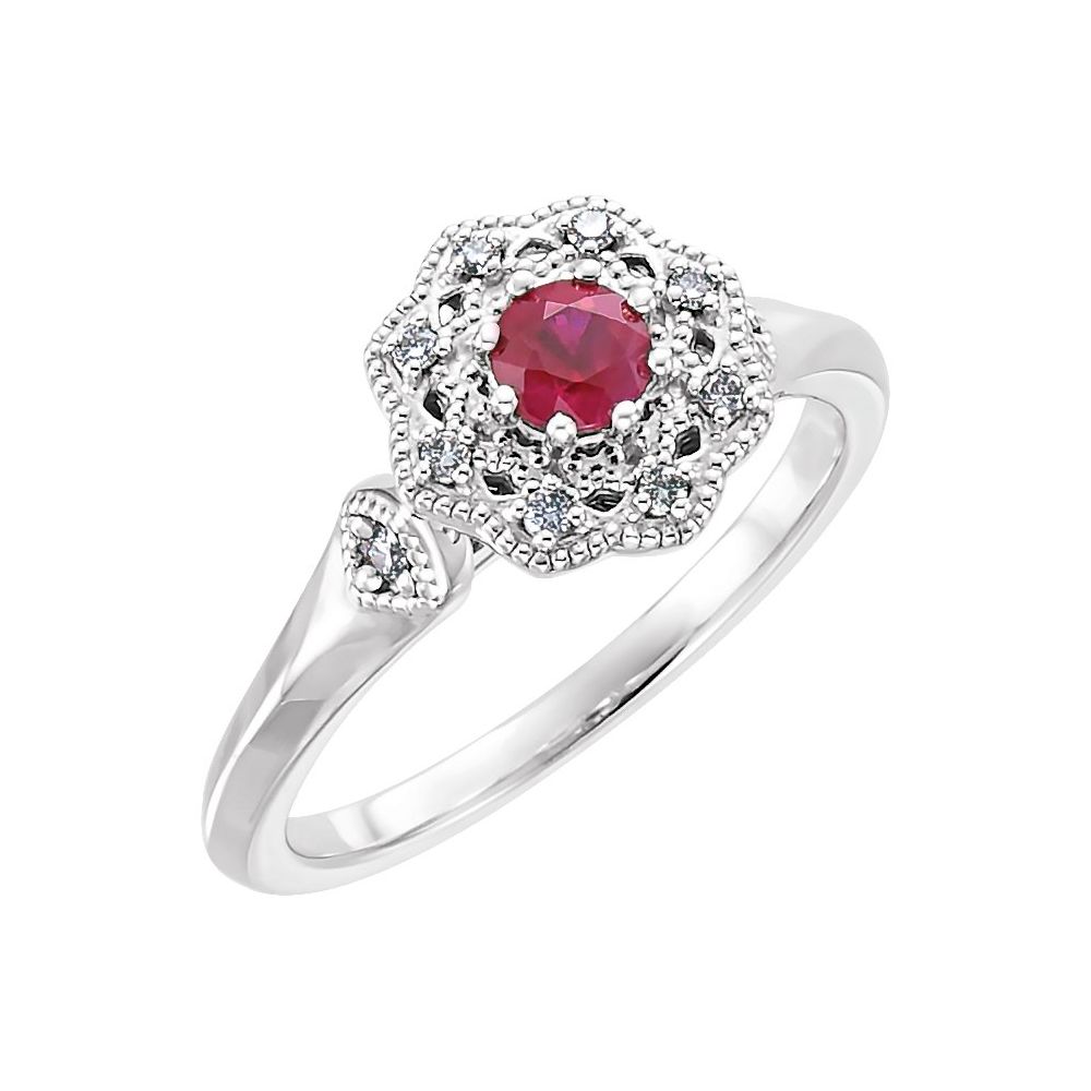 Zissy 0.45 Carat Lab Grown Ruby 