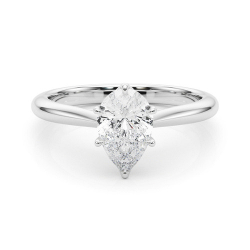 Denia Natural Diamond 6 Prong Engagement Ring