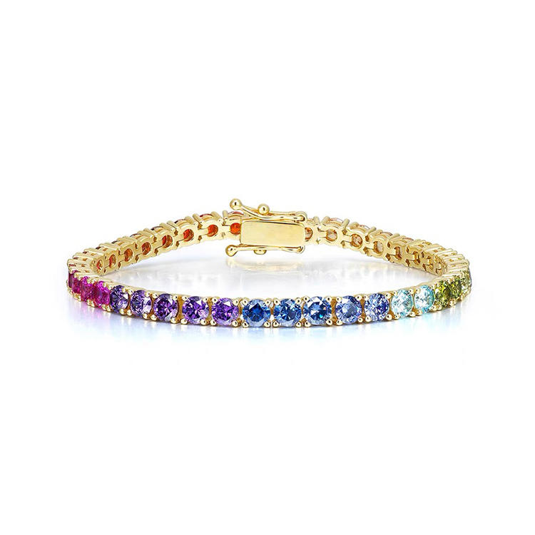 Pellu Rainbow Sapphire Prong Set Gemstone