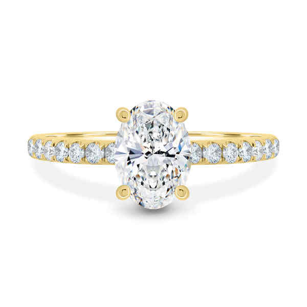 Ariena Lab Grown Halo Diamond Ring